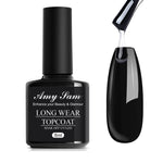 AmySam Long Wear Top Coat – Soak Off UV/LED Gel for 28-Day Shine