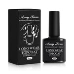 AmySam Top Coat Bottle – 8ml Soak-Off UV/LED Gel Topcoat