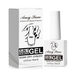 AmySam 5-in-1 Builder Gel Bottle – Soak Off UV/LED Gel for Nail Building & Protection (15ml)