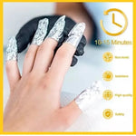 Nail Foil Gel WrapsPolish Remover, Soak Off UV Led Acrylic Removal, No Acetone - Musami Limited