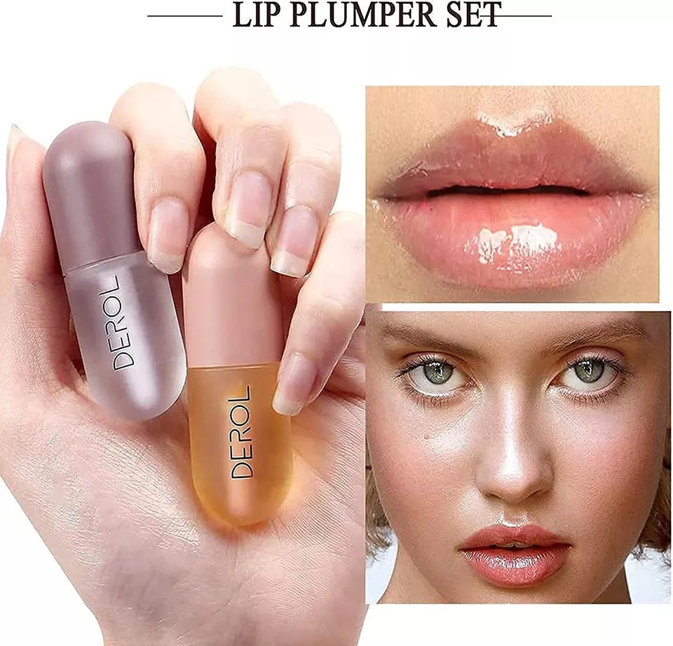 DEROL Lip Plumper Extreme Serum | Lip Gloss Maximizer for Bigger, Fuller Lips - Musami Limited